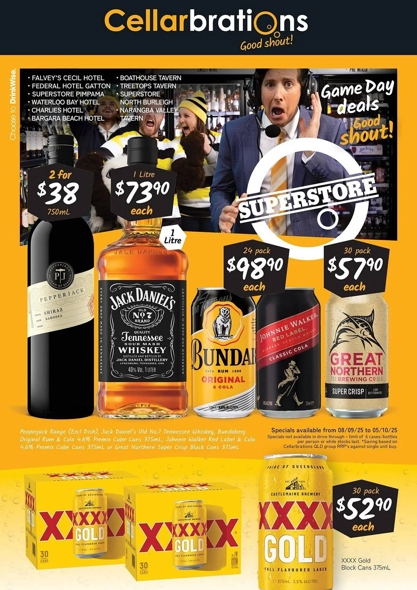 Cellarbrations catalogue - Catalogue valid from 8 September to 5 October 2025 - page 1