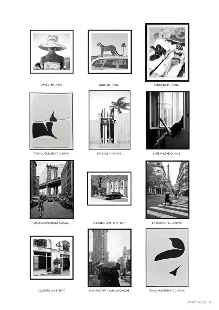 WALL ART by OZ Design. - Catalogue valid from 4 December to 31 March 2025 - page 39