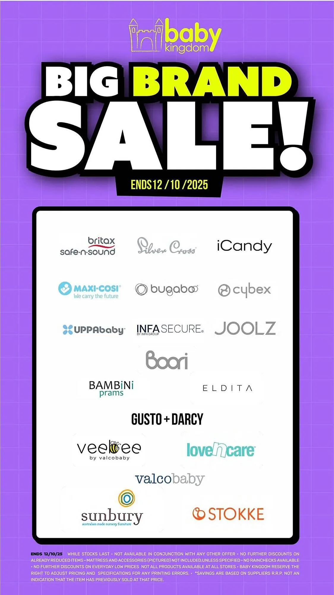 Baby Kingdom catalogue - Catalogue valid from 6 October to 12 October 2025 - page 1