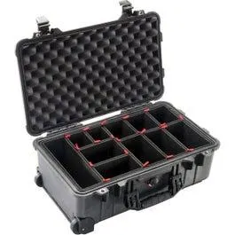 Pelican 1510 Case - Black with TrekPak Dividers