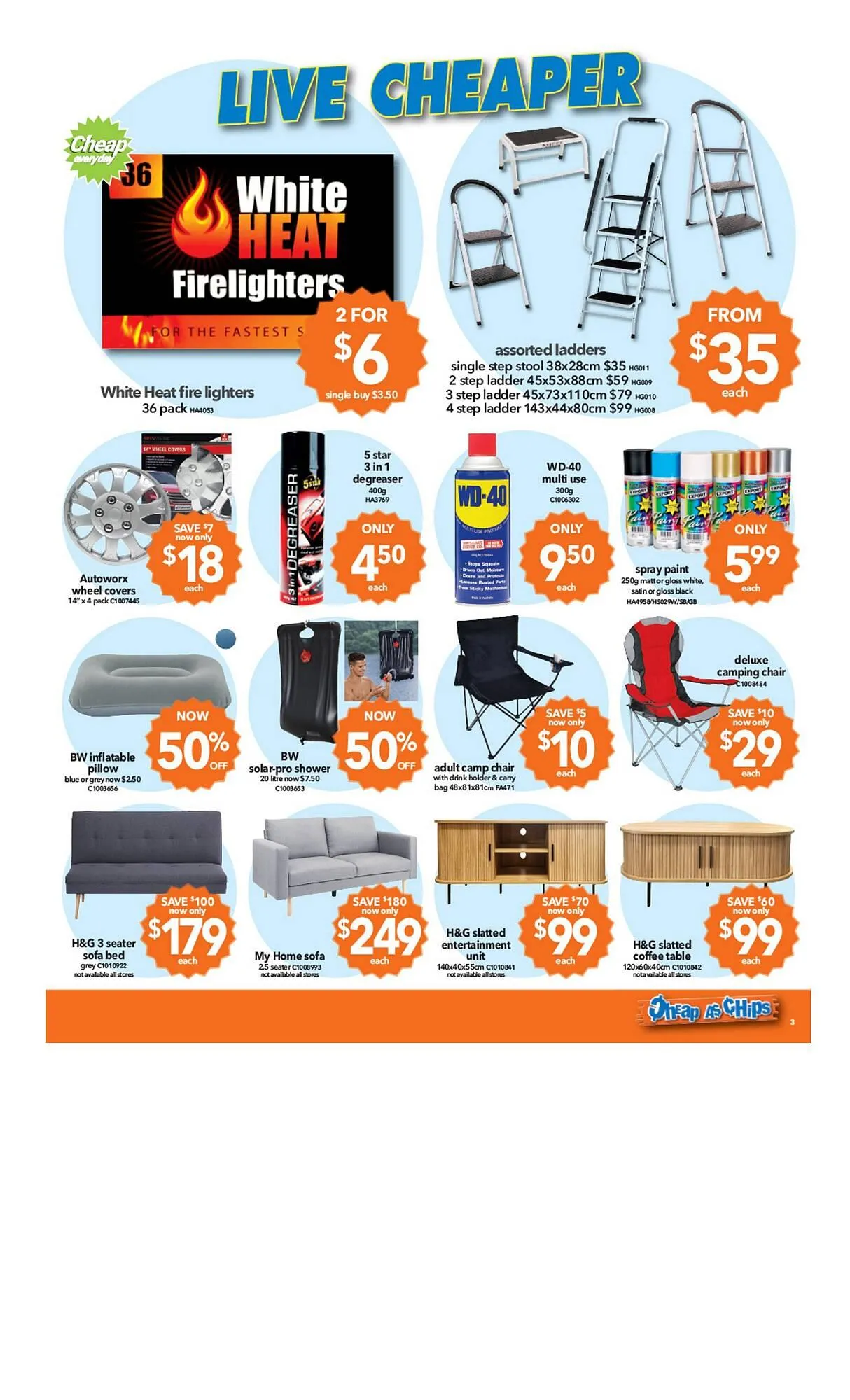 Cheap as Chips catalogue - Catalogue valid from 3 September to 16 September 2025 - page 3