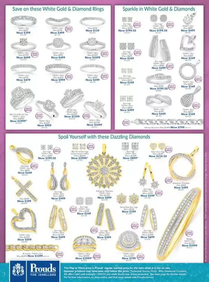 Jewellery & Watches Showcase - Catalogue valid from 17 March to 13 April 2025 - page 2