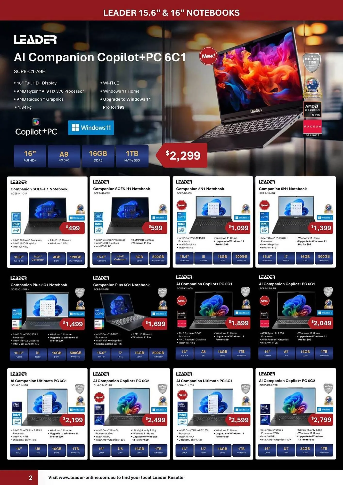 Leader Computers catalogue - Catalogue valid from 1 April to 30 June 2025 - page 2