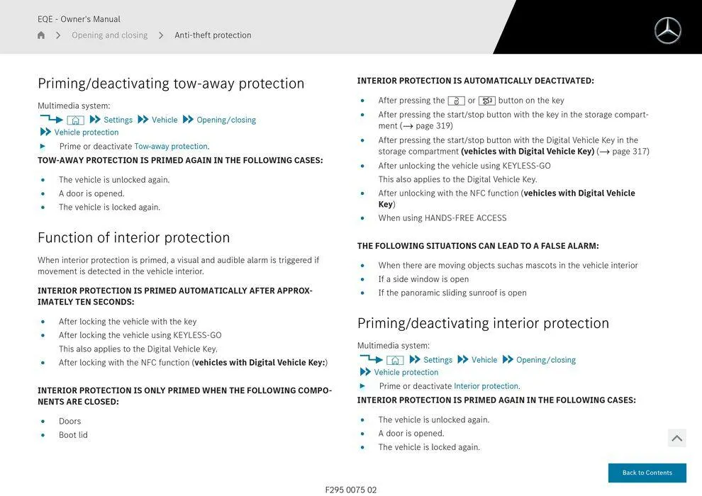 EQE Sedan - Catalogue valid from 11 September to 11 September 2025 - page 216