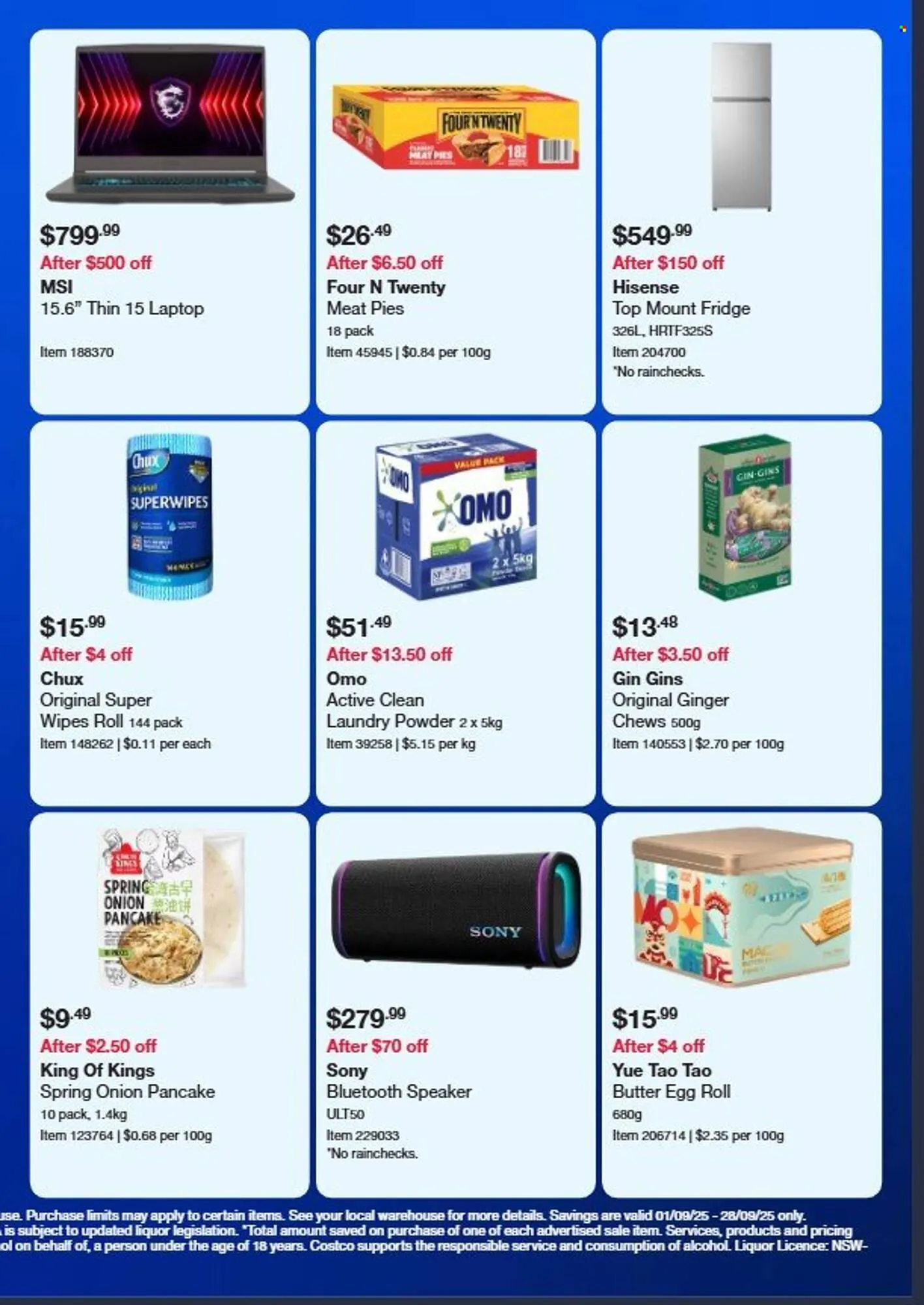 Costco catalogue - Catalogue valid from 1 September to 28 September 2025 - page 7