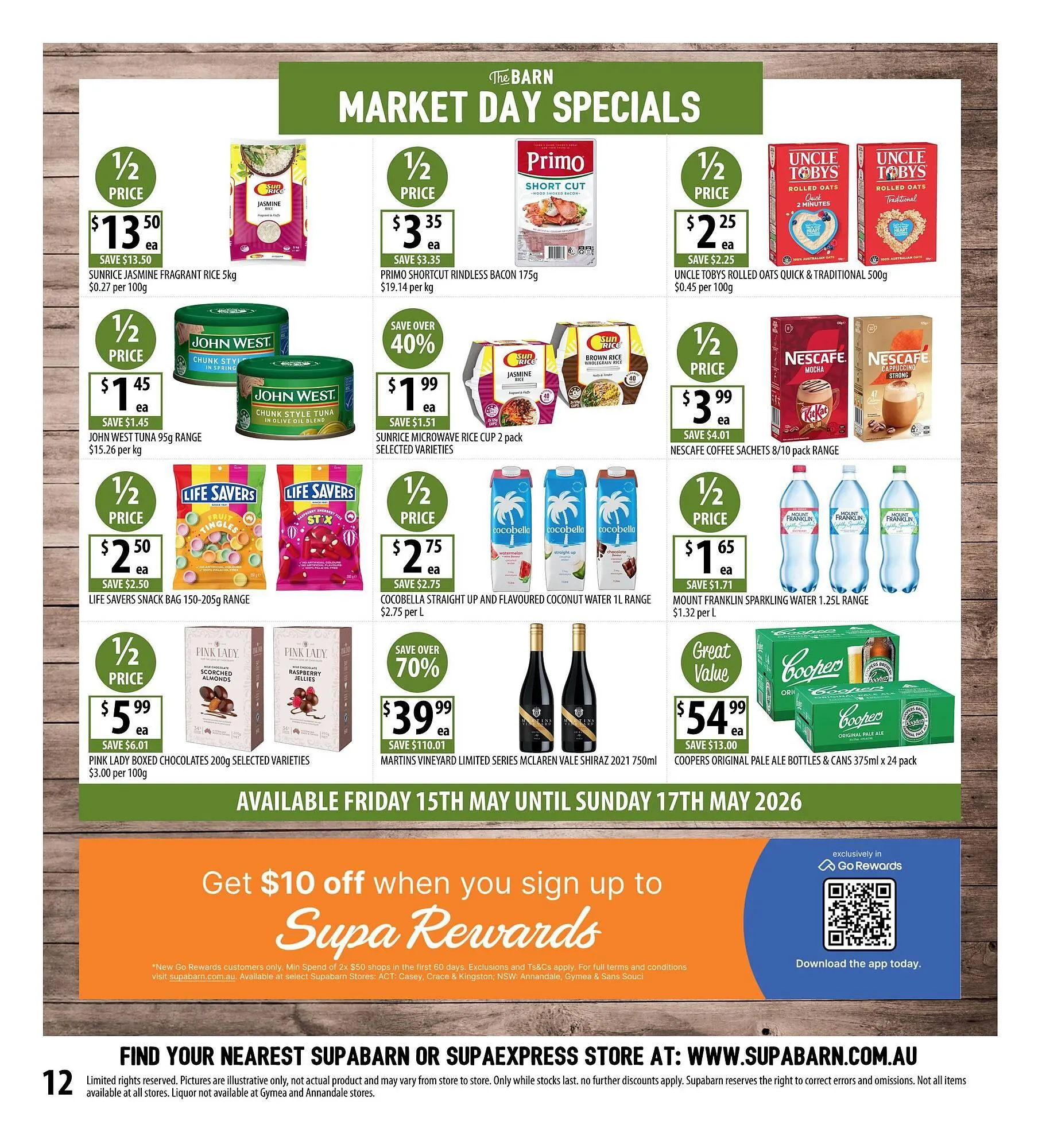 Supabarn catalogue - Catalogue valid from 13 May to 19 May 2026 - page 12