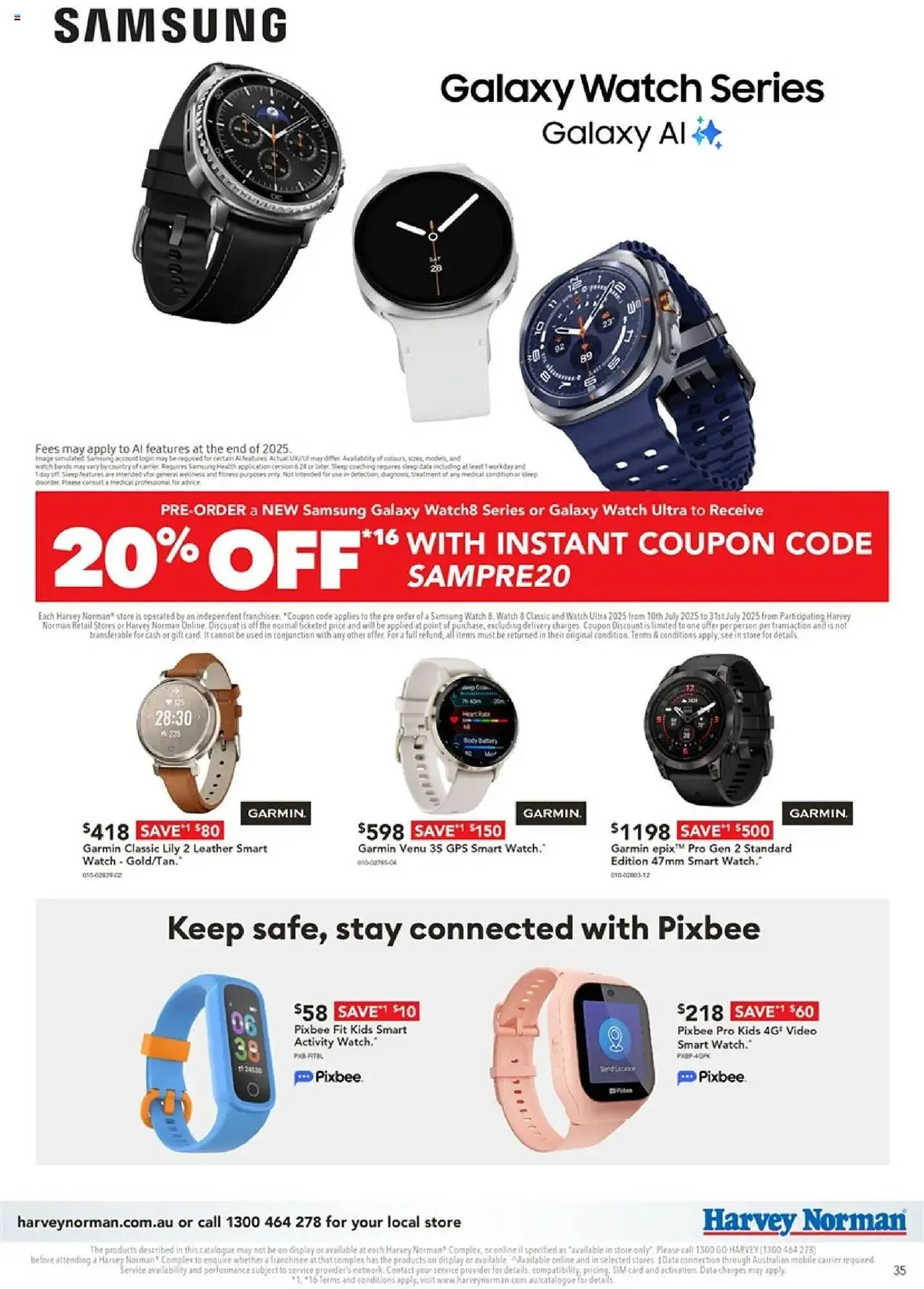 Harvey Norman catalogue - Catalogue valid from 9 July to 27 July 2025 - page 35