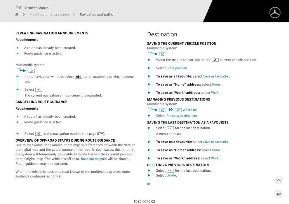 EQE Sedan - Catalogue valid from 11 September to 11 September 2025 - page 607