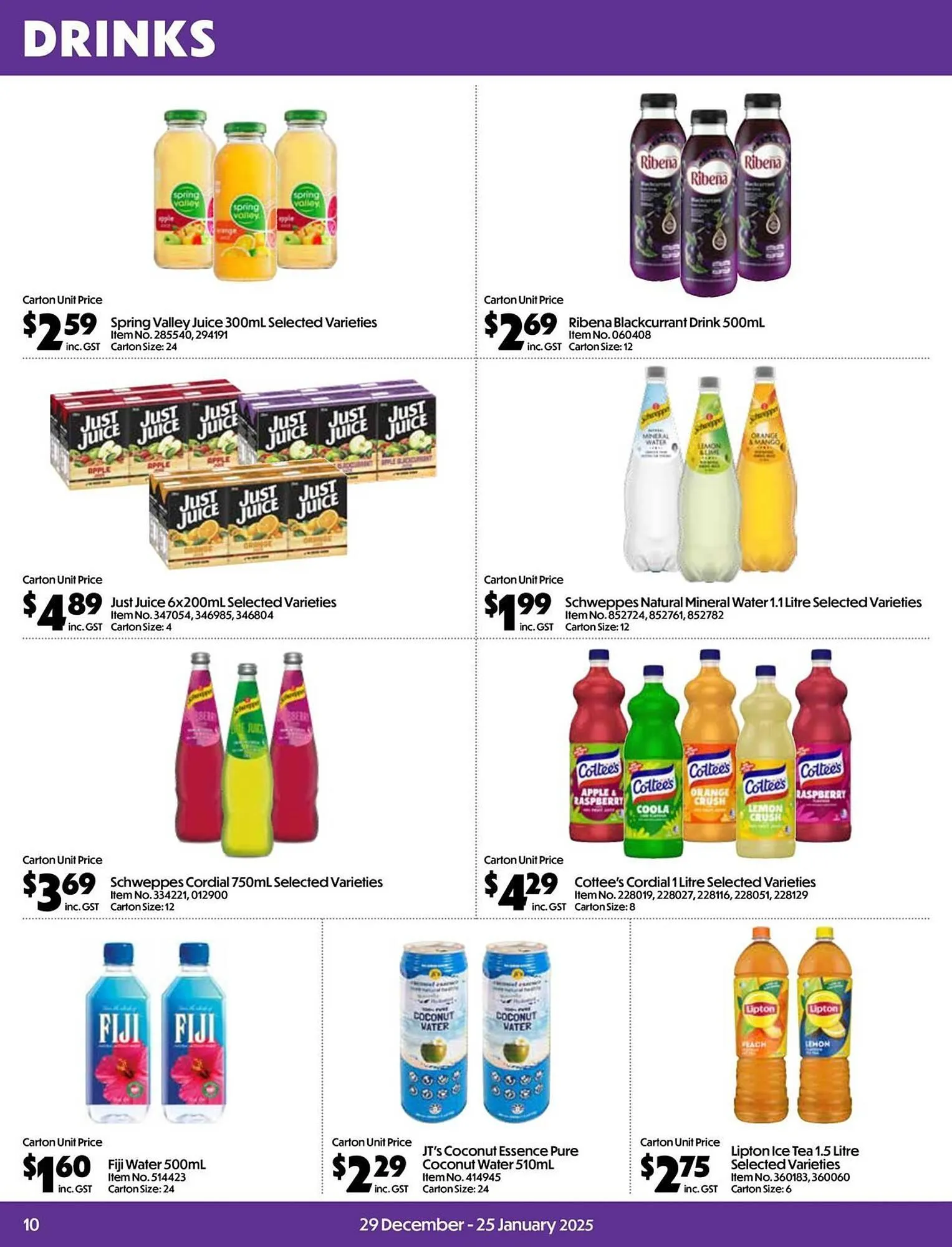 Campbells Wholesale catalogue - Catalogue valid from 29 December to 25 January 2026 - page 10