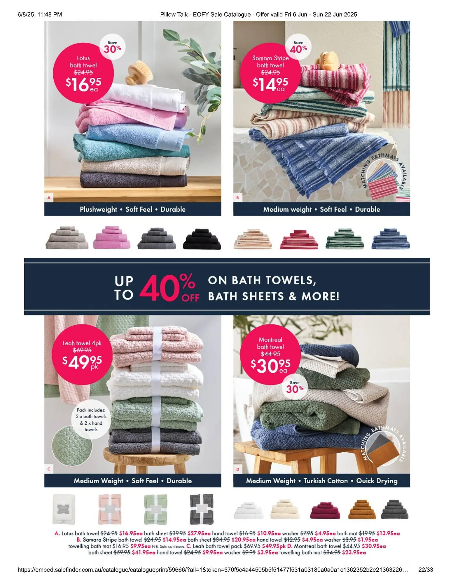 Pillow Talk catalogue - Catalogue valid from 8 June to 22 June 2025 - page 22