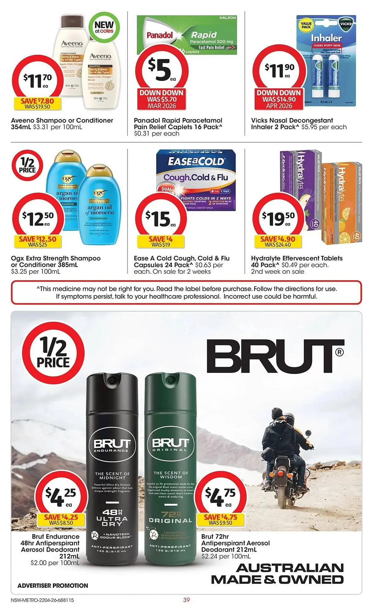 Coles catalogue - Catalogue valid from 22 April to 28 April 2026 - page 39