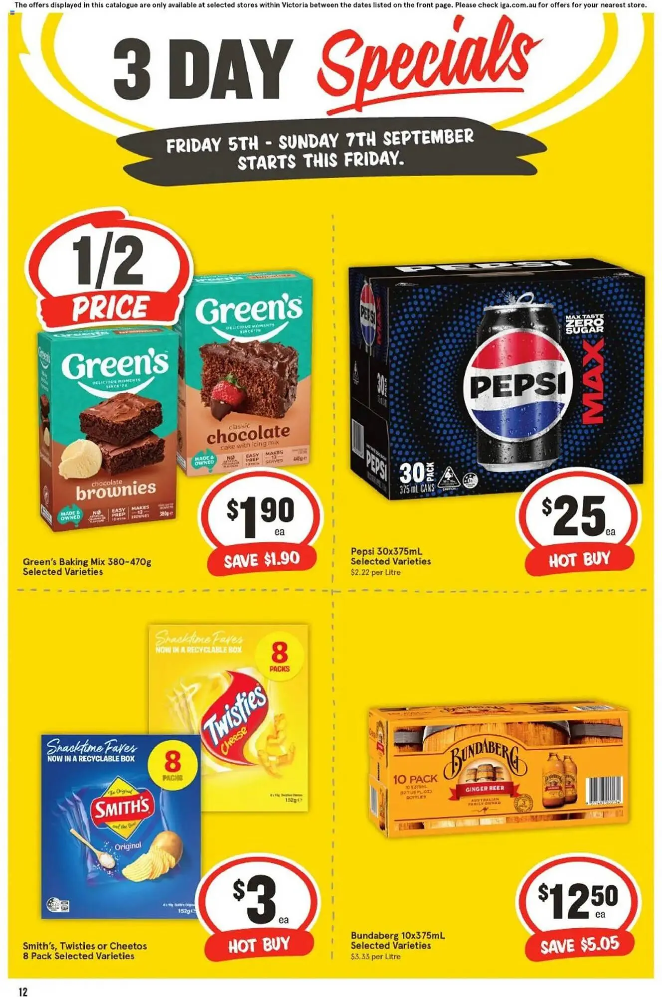 IGA catalogue - Catalogue valid from 5 September to 7 September 2025 - page 2