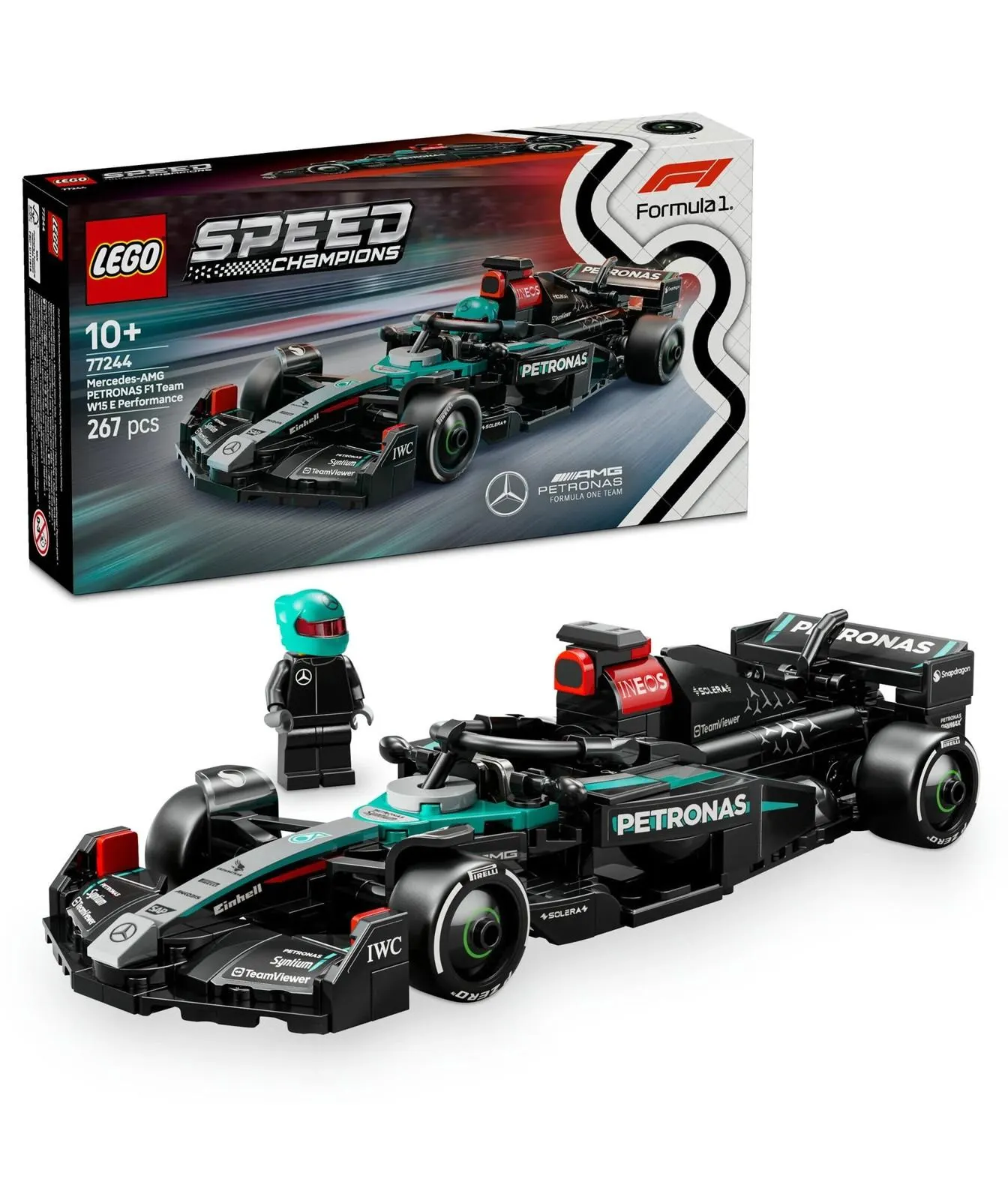 LEGO® Speed Champions Mercedes-AMG F1® W15 Race Car 77244