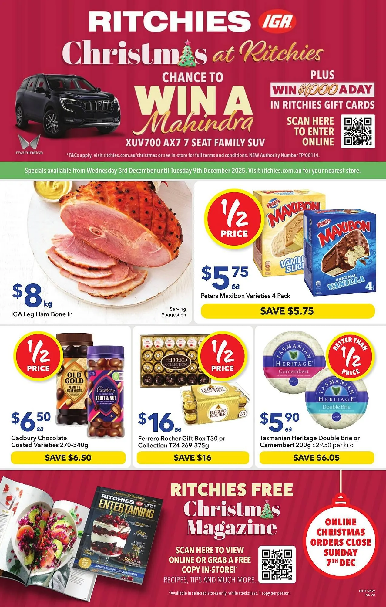 Ritchies catalogue - Catalogue valid from 3 December to 9 December 2025 - page 1