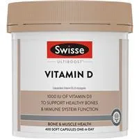 Swisse Vitamin D 400 Capsules