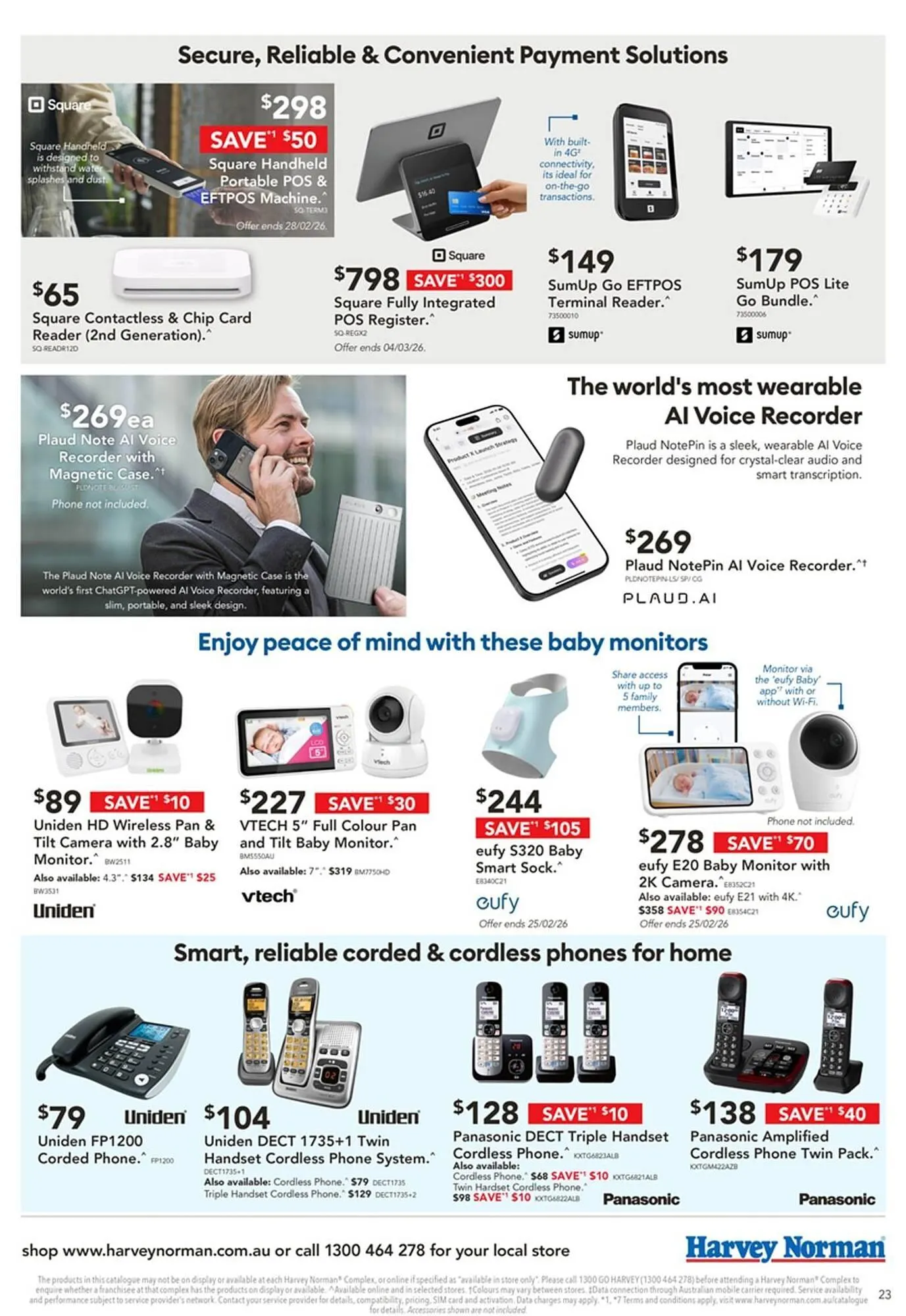 Harvey Norman catalogue - Catalogue valid from 19 February to 3 March 2026 - page 23