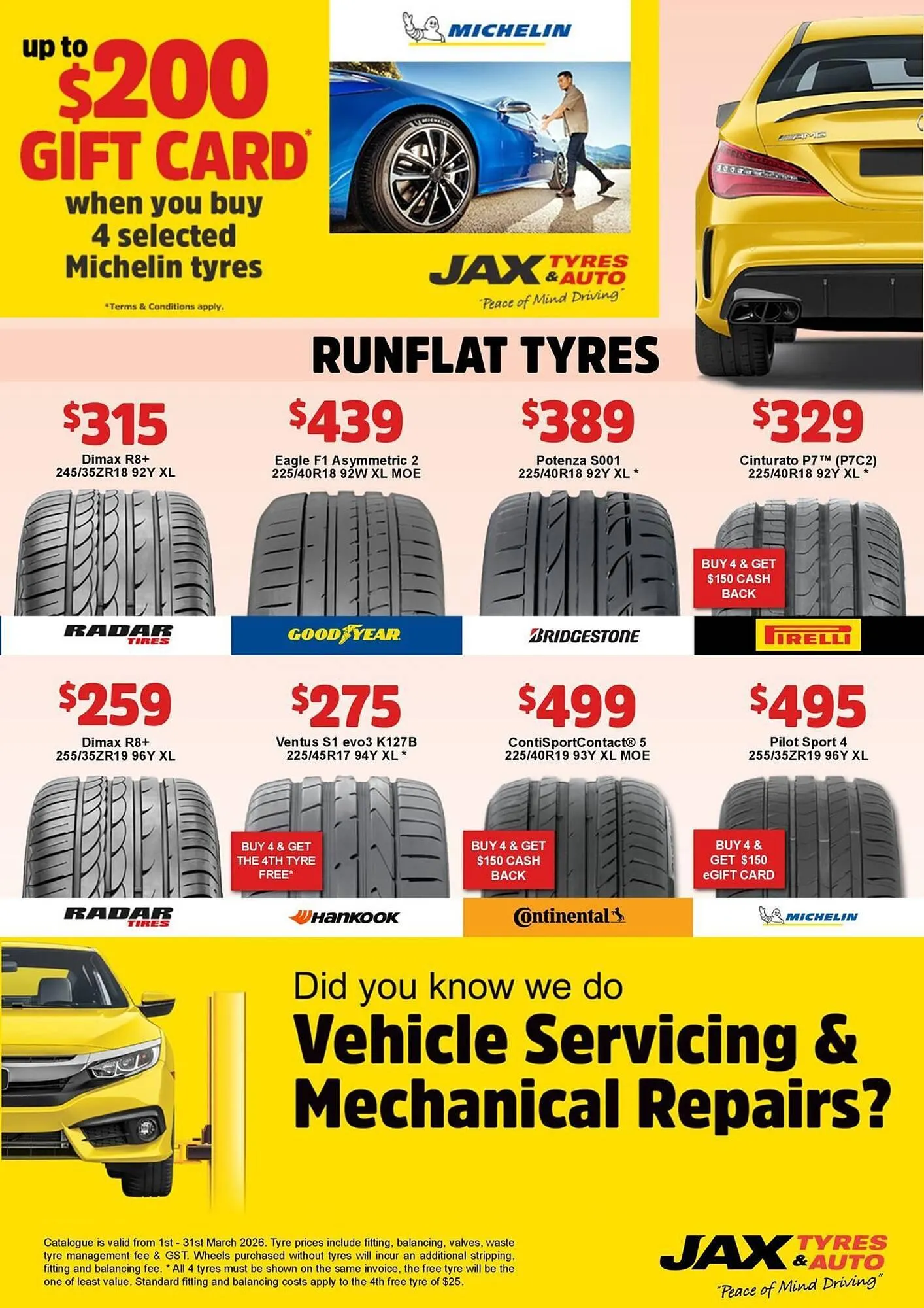 Jax Tyres catalogue - Catalogue valid from 2 March to 31 March 2026 - page 9