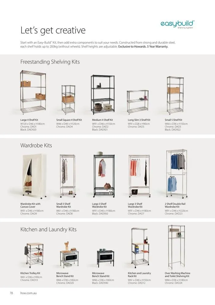 Organised For Life  - Catalogue valid from 31 July to 31 March 2025 - page 78