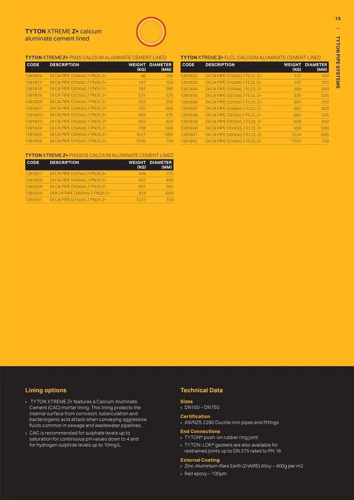 Tyton Piping - Catalogue valid from 24 May to 24 May 2025 - page 13