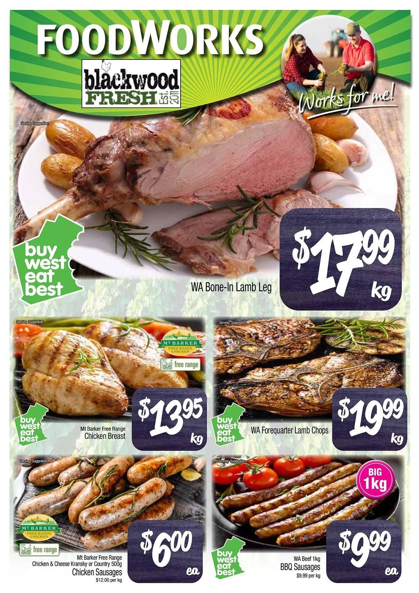 Foodworks catalogue - Catalogue valid from 17 September to 23 September 2025 - page 1