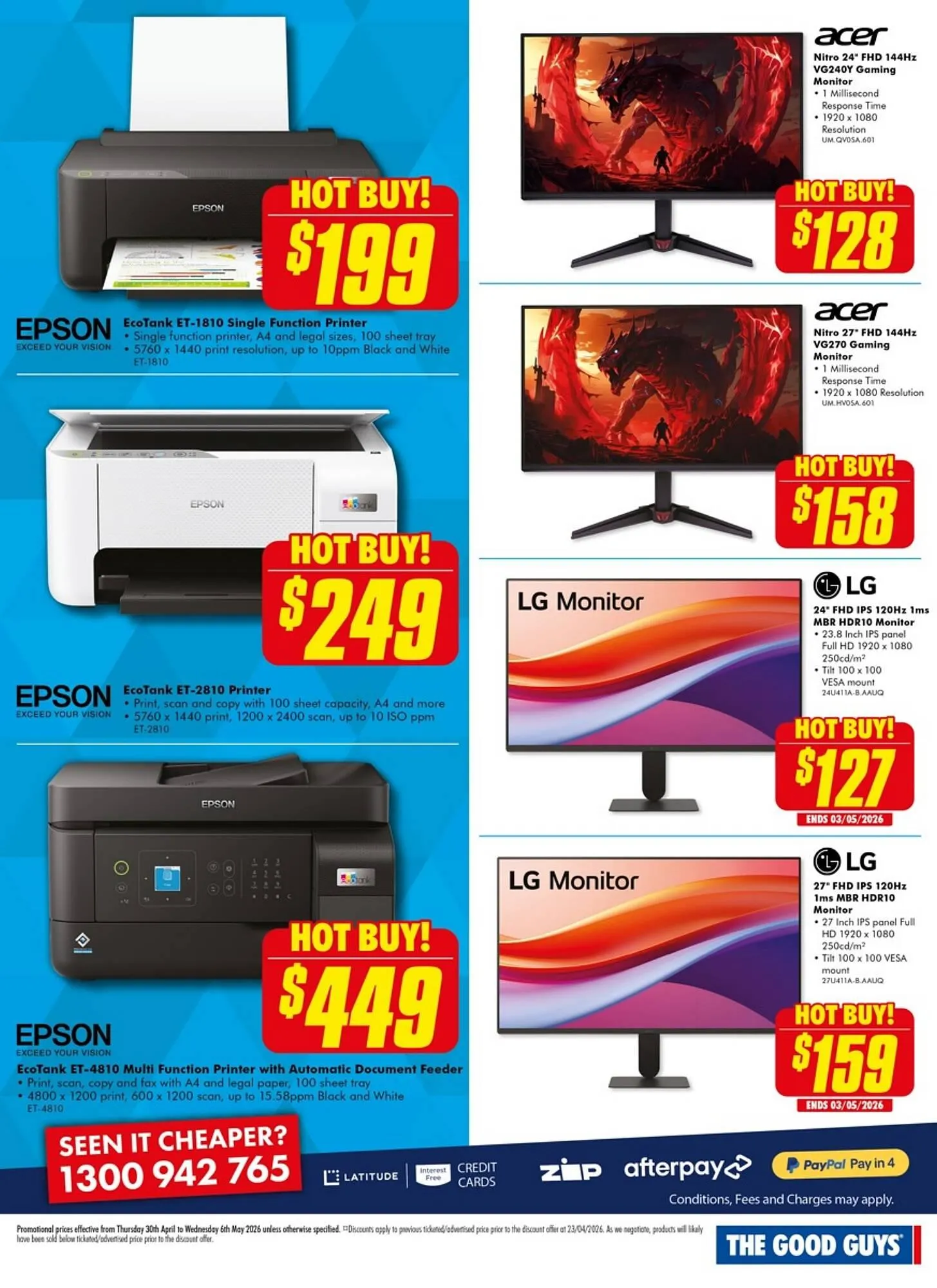 The Good Guys catalogue - Catalogue valid from 30 April to 6 May 2026 - page 4