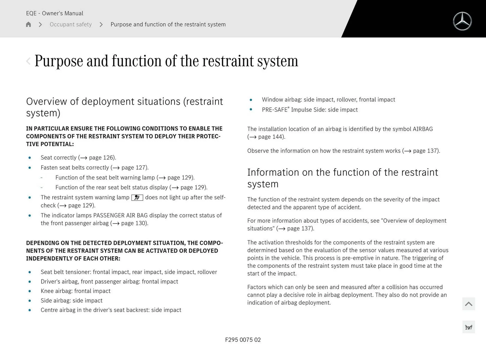 Mercedes-Benz catalogue - Catalogue valid from 11 September to 11 September 2025 - page 137