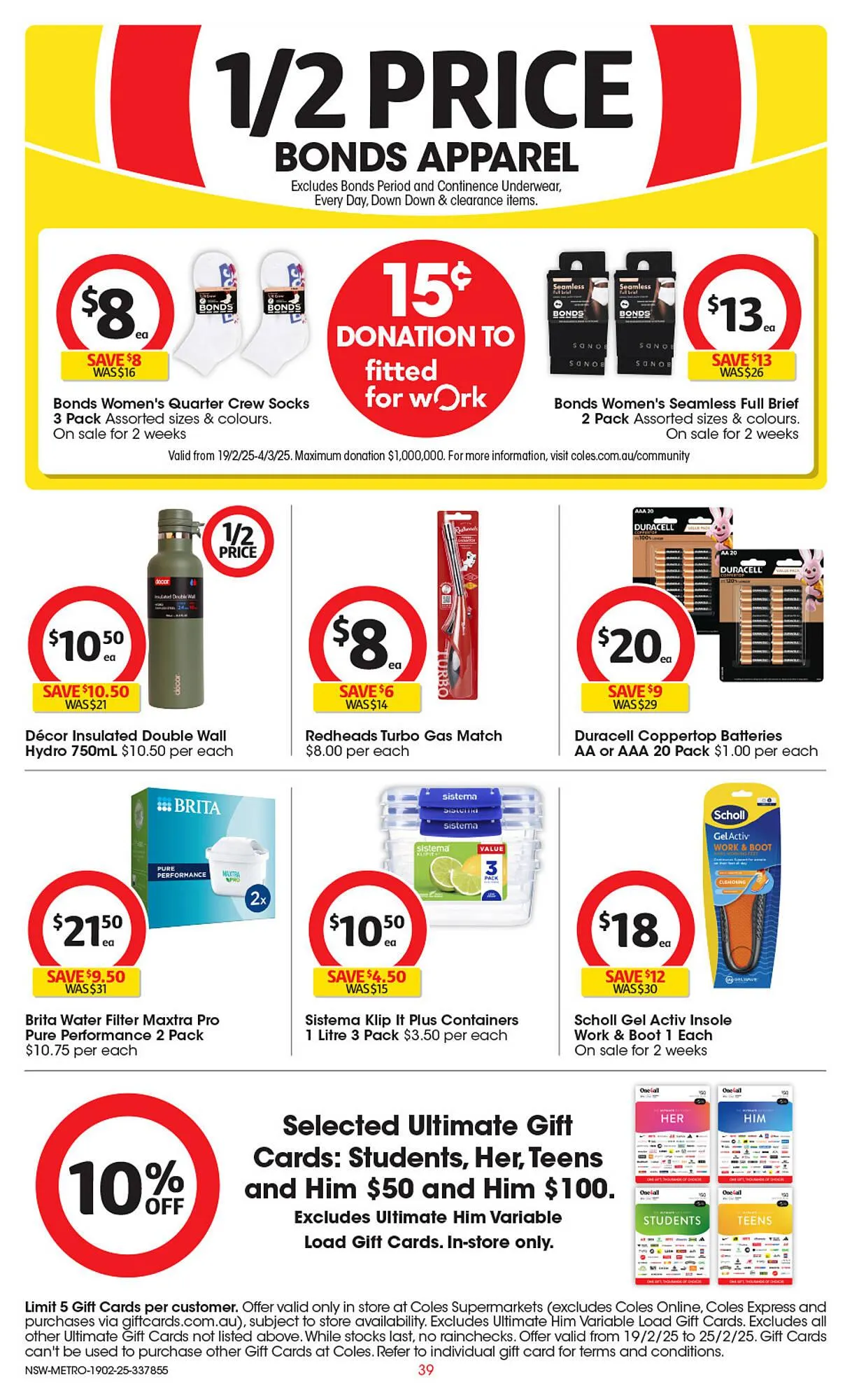 Coles catalogue - Catalogue valid from 19 February to 25 February 2025 - page 40