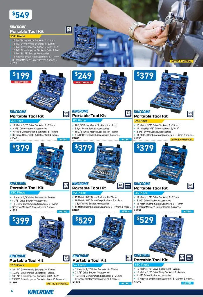 Stax of Tools - Catalogue valid from 2 May to 30 June 2024 - page 4