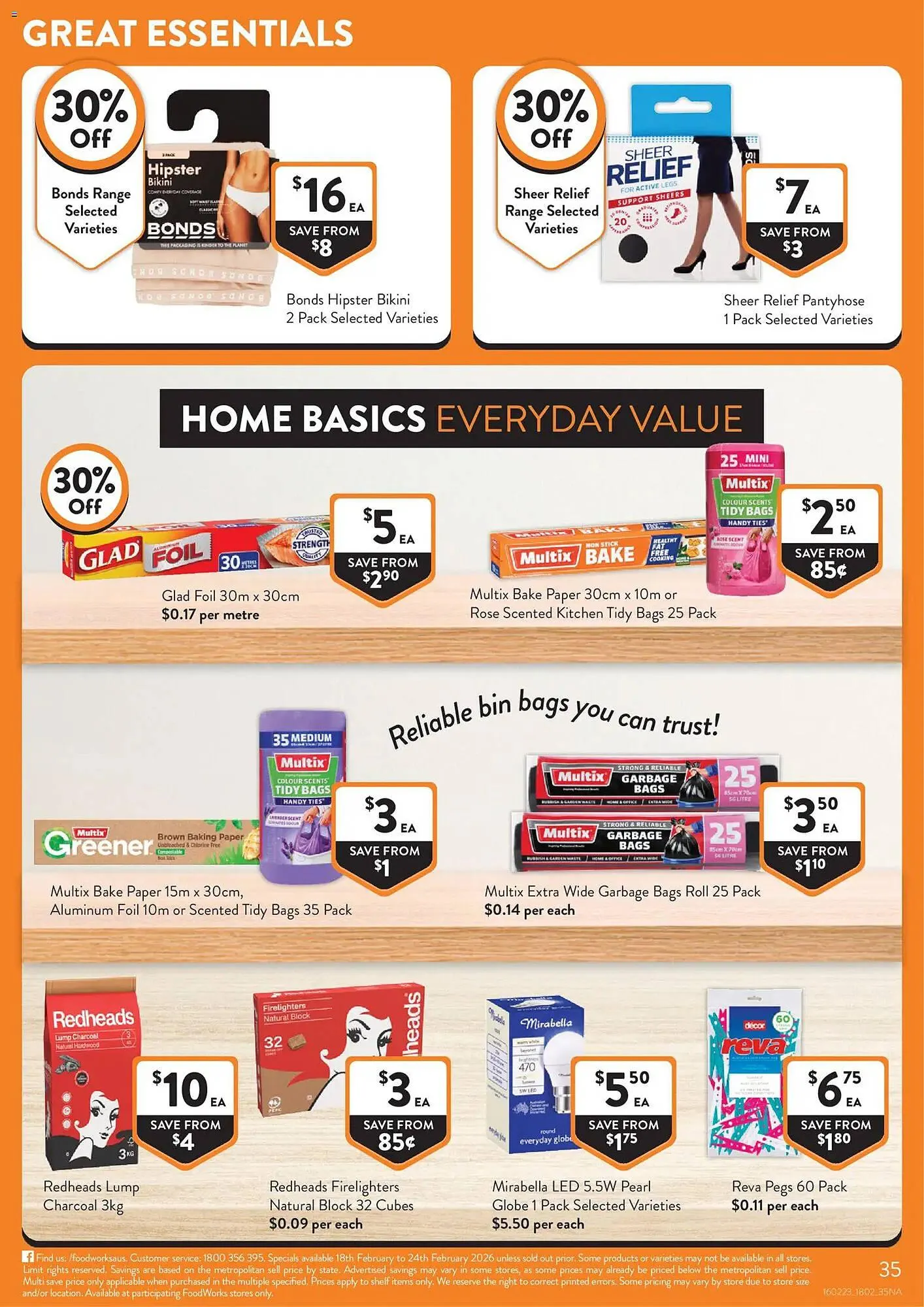 Foodworks catalogue - Catalogue valid from 18 February to 24 February 2026 - page 35