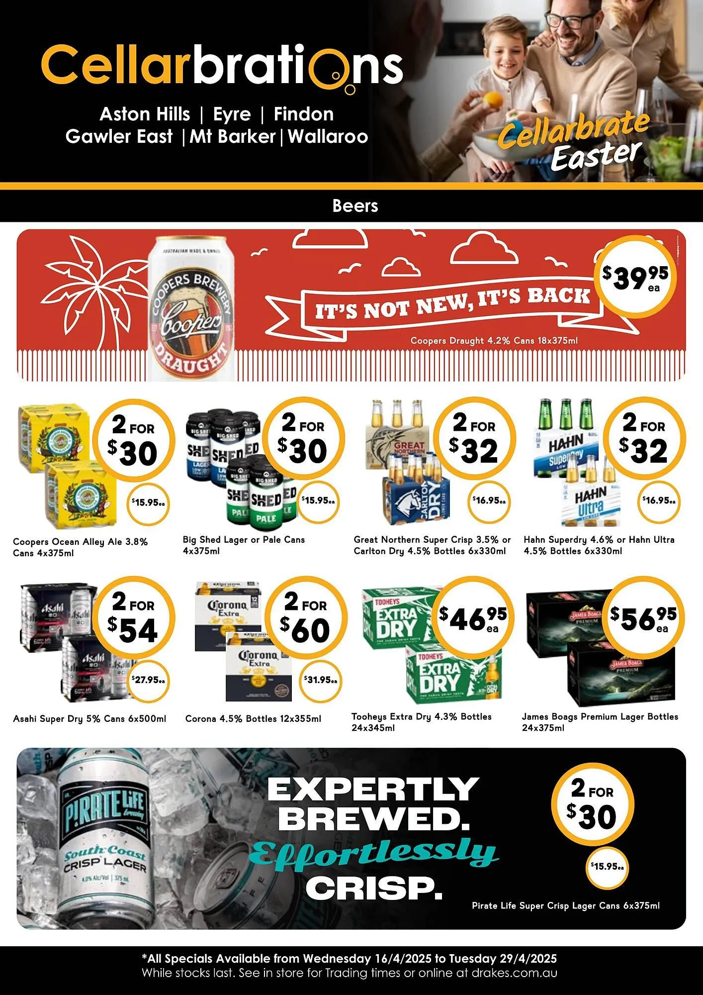 Drakes catalogue - Catalogue valid from 28 April to 29 April 2025 - page 1