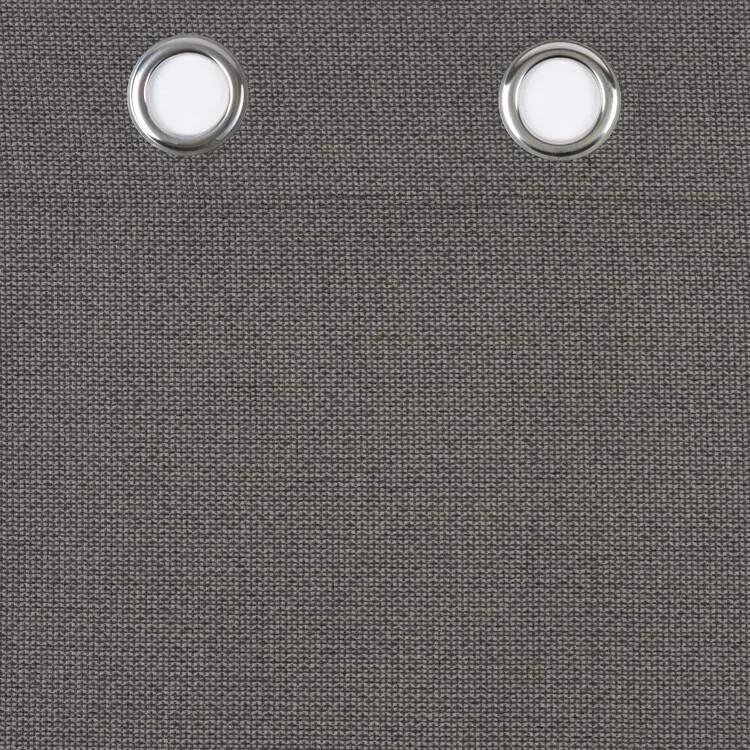 Brampton House Bayley Blockout Eyelet Curtains Charcoal