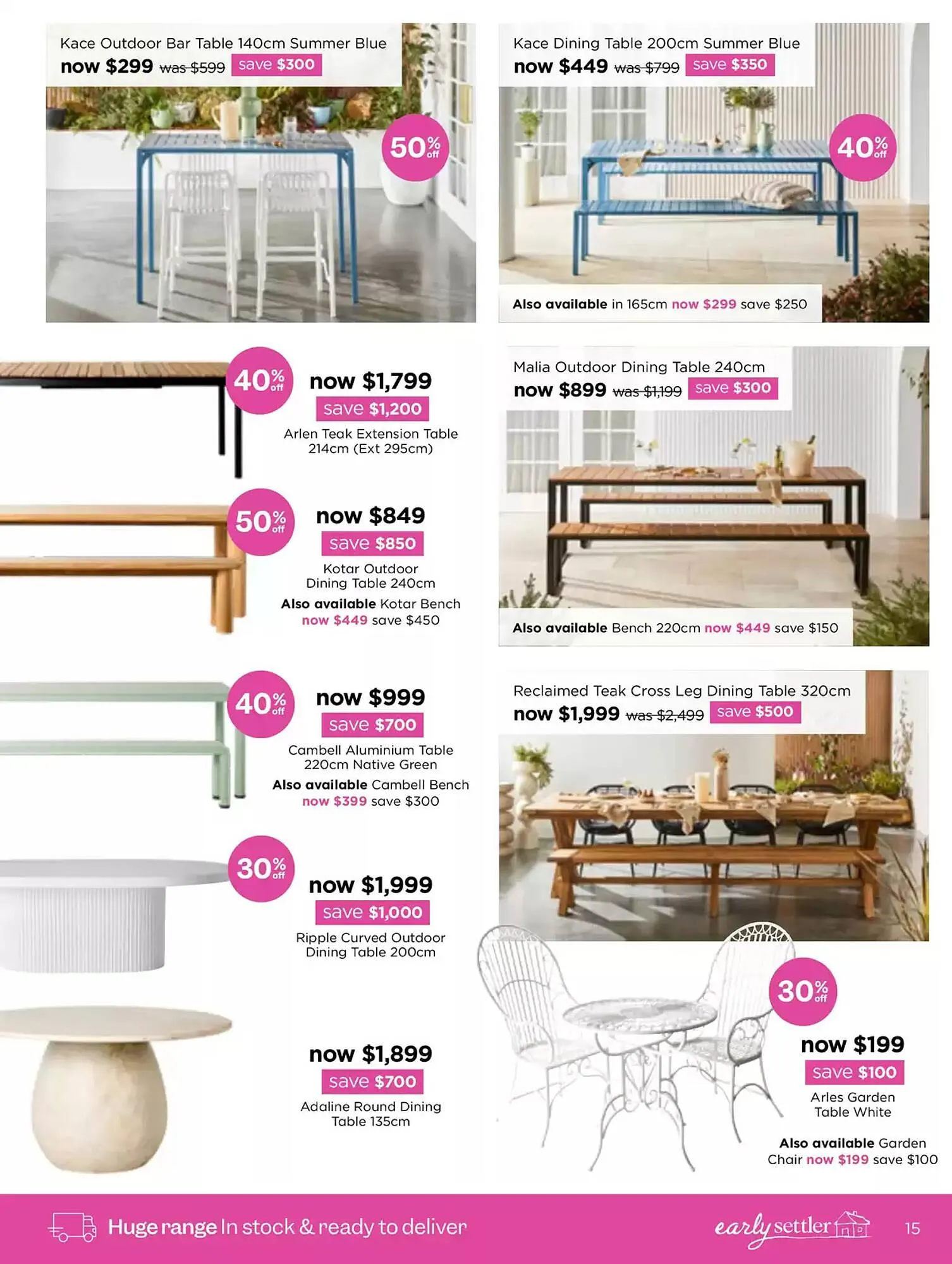 Early Settler catalogue - Catalogue valid from 16 April to 11 May 2025 - page 15
