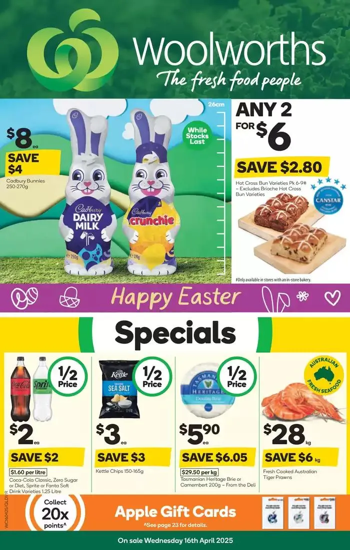 Weekly Specials - 16/04 - Catalogue valid from 16 April to 22 April 2025 - page 1