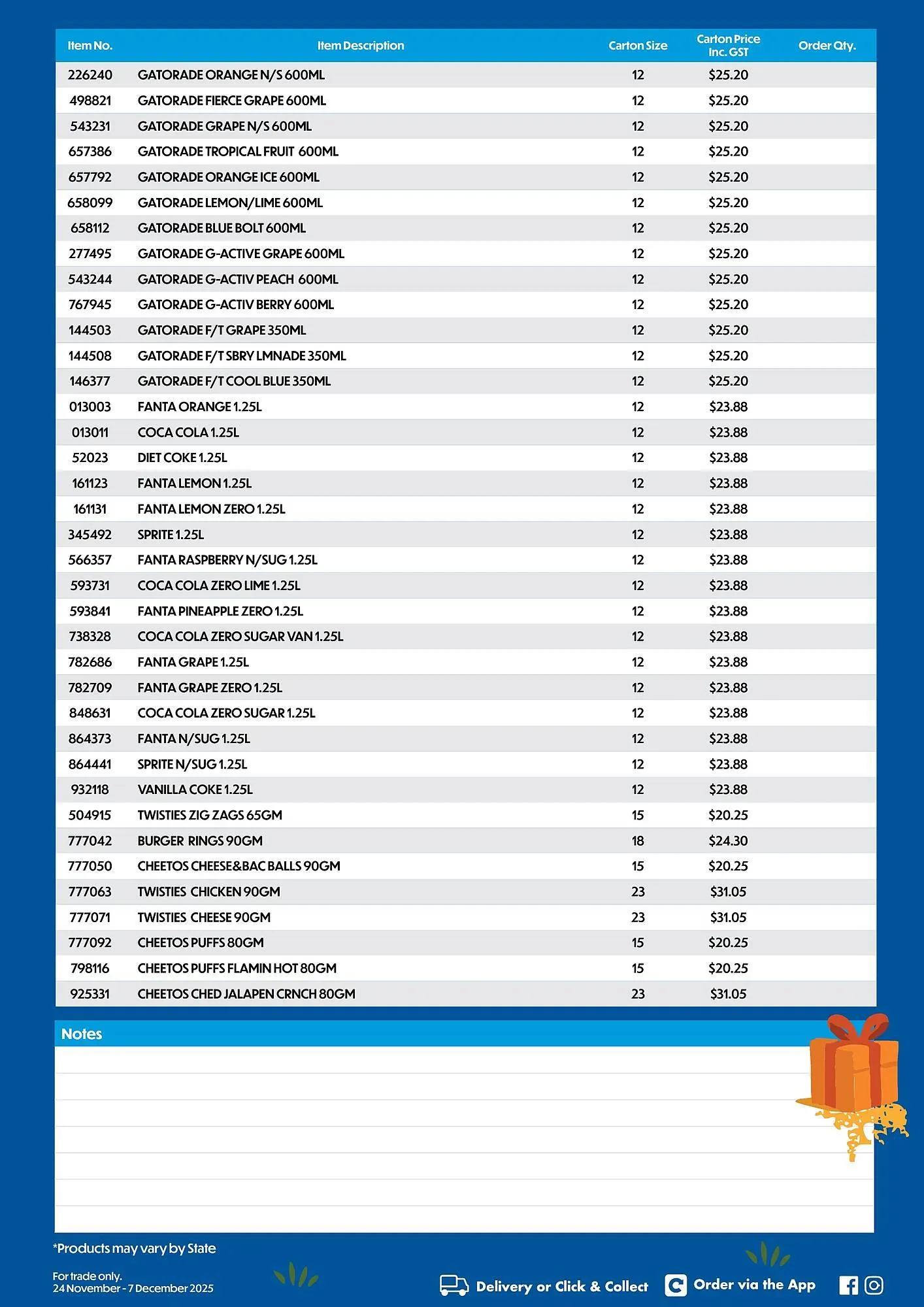 Campbells Wholesale catalogue - Catalogue valid from 24 November to 7 December 2025 - page 3