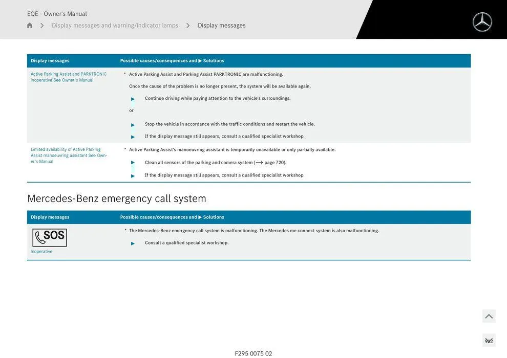 EQE Sedan - Catalogue valid from 11 September to 11 September 2025 - page 922