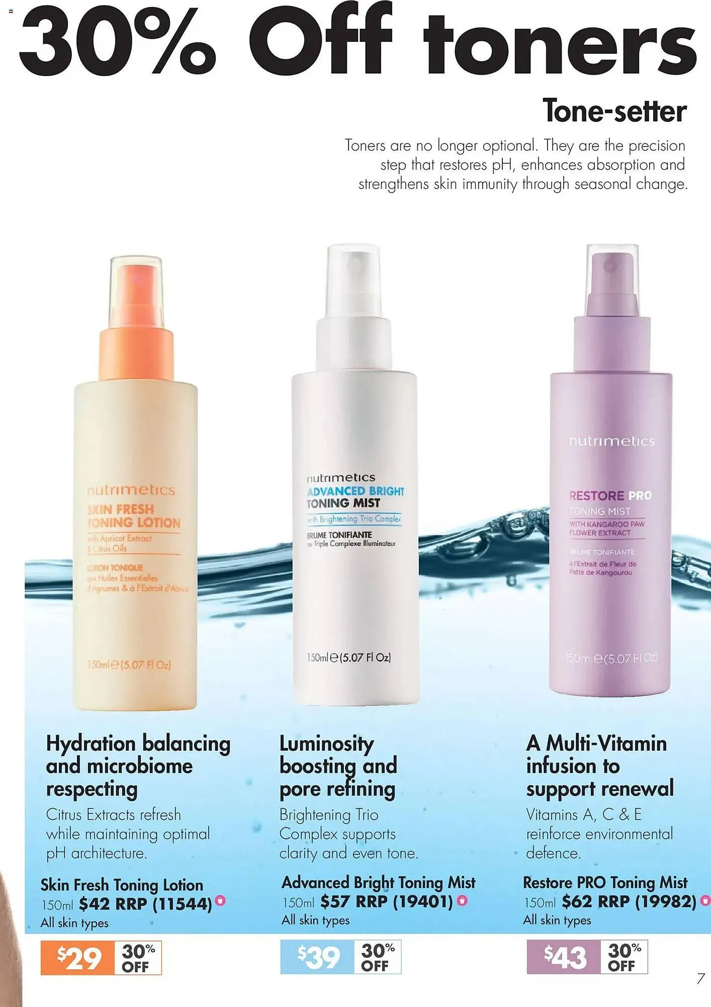 Nutrimetics catalogue - Catalogue valid from 25 April to 31 May 2026 - page 7