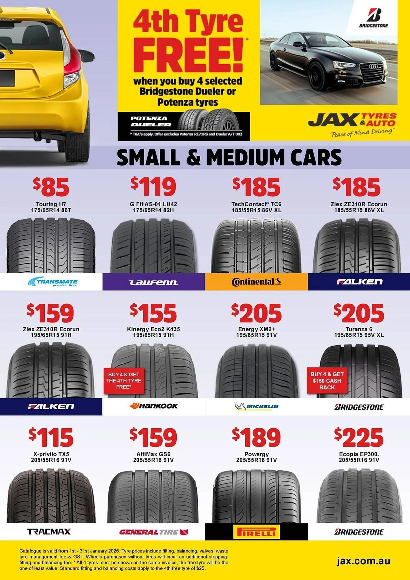 Jax Tyres catalogue - Catalogue valid from 2 January to 31 January 2026 - page 2