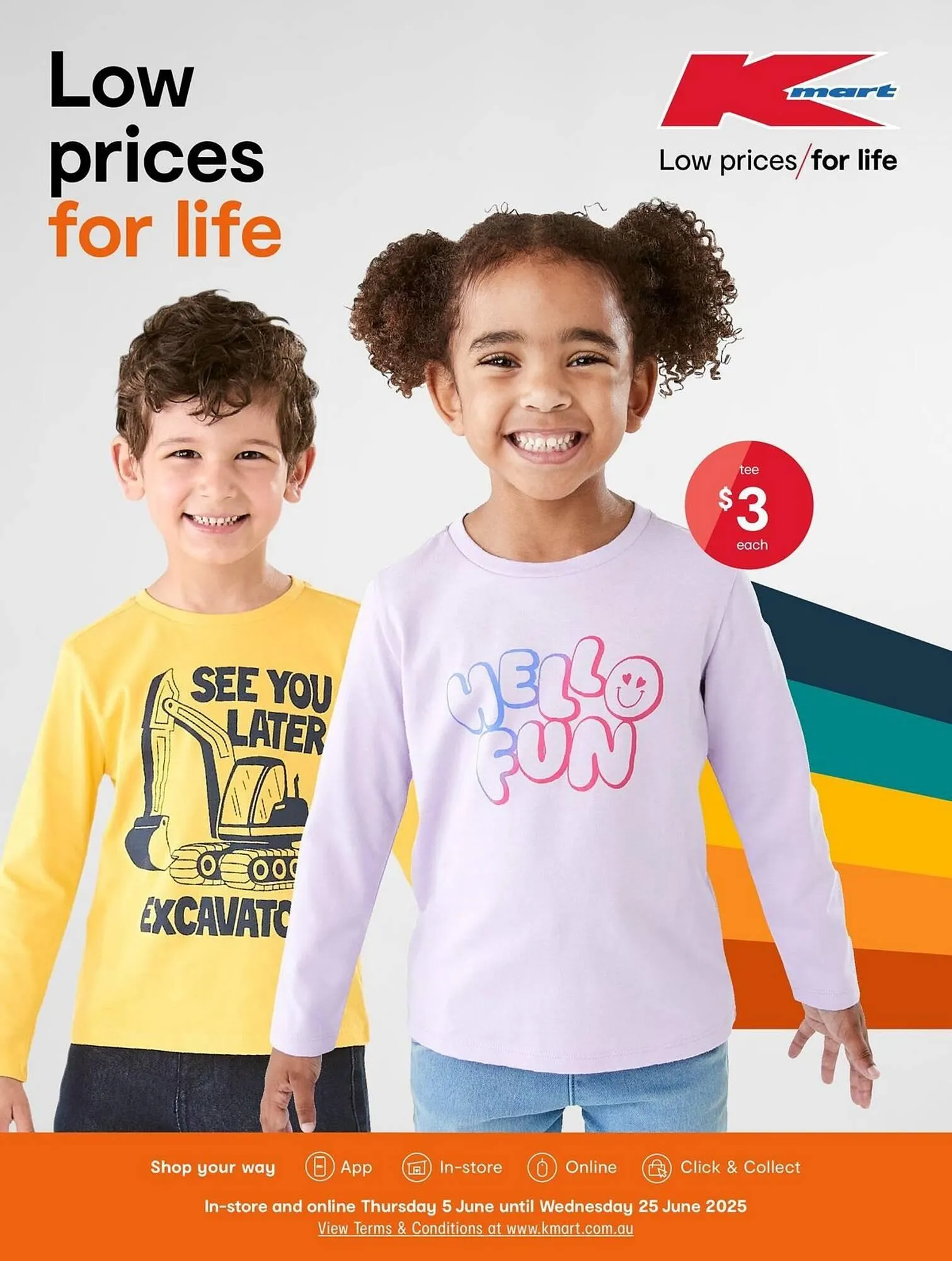 Kmart catalogue - Catalogue valid from 5 June to 25 June 2025 - page 1