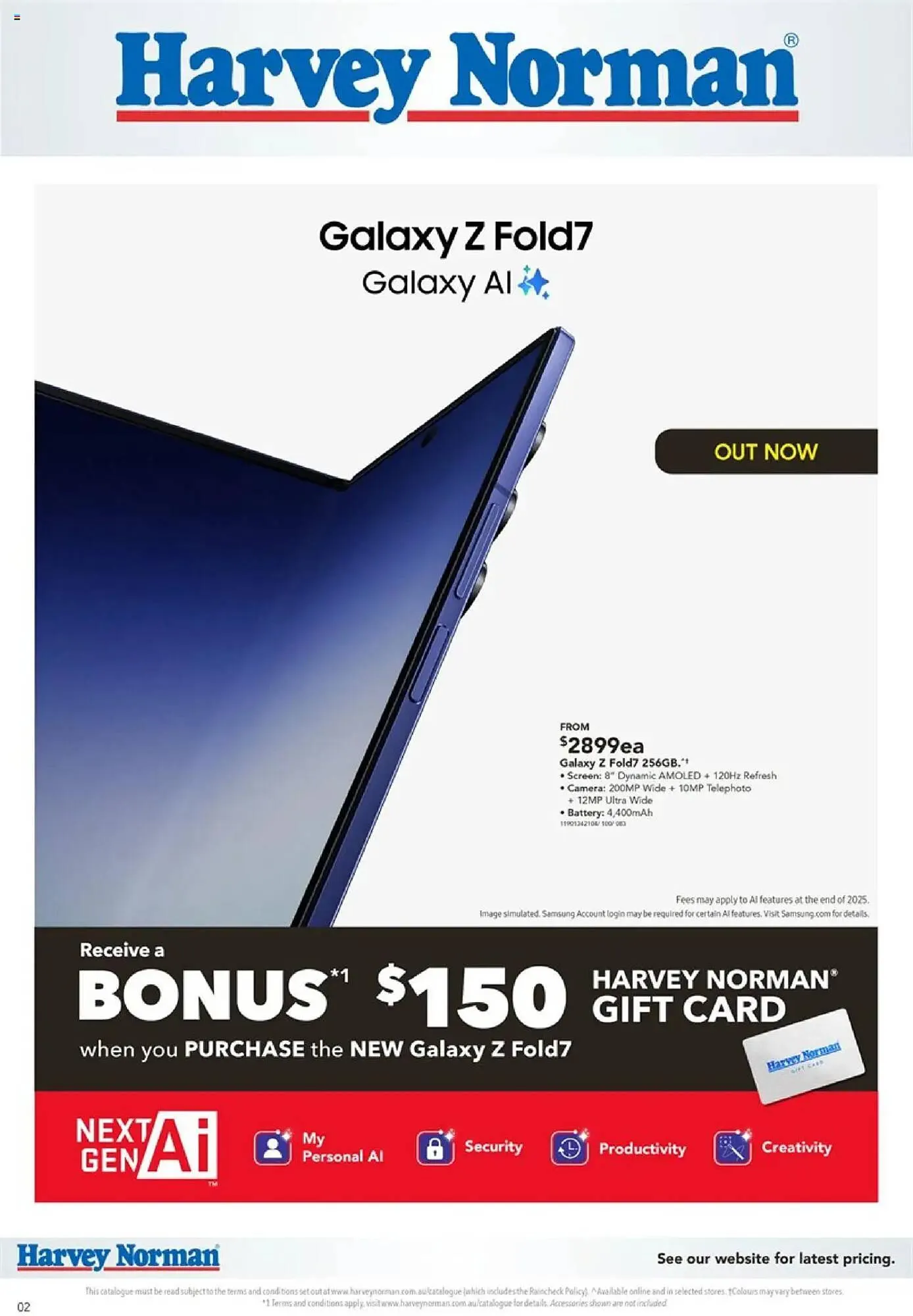 Harvey Norman catalogue - Catalogue valid from 31 July to 13 August 2025 - page 2