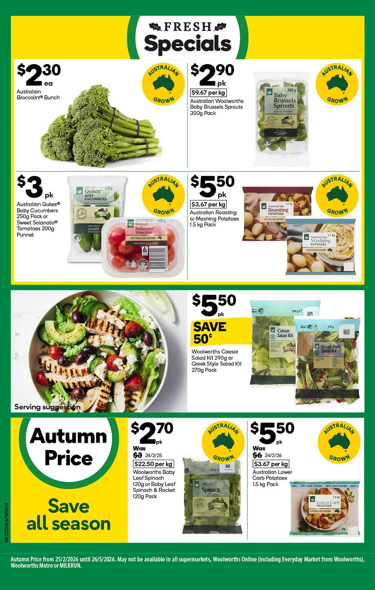 Woolworths catalogue - Catalogue valid from 22 April to 28 April 2026 - page 14
