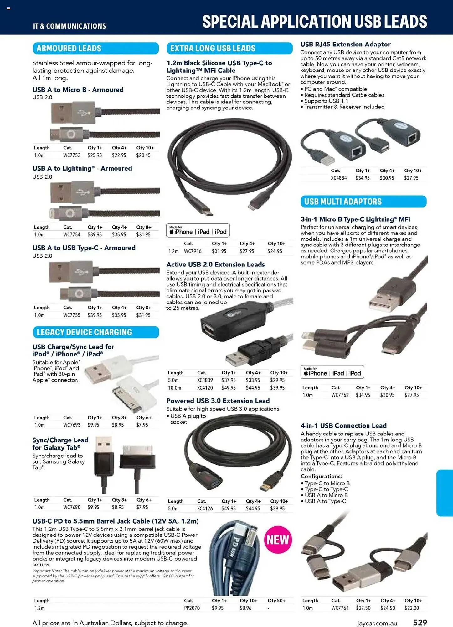 Jaycar Electronics catalogue - Catalogue valid from 8 July to 9 July 2026 - page 529