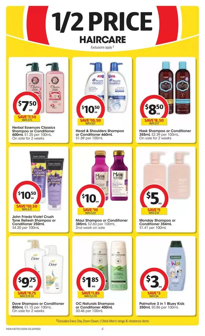 Great Value. Hands Down - 2nd April - Catalogue valid from 2 April to 8 April 2025 - page 4