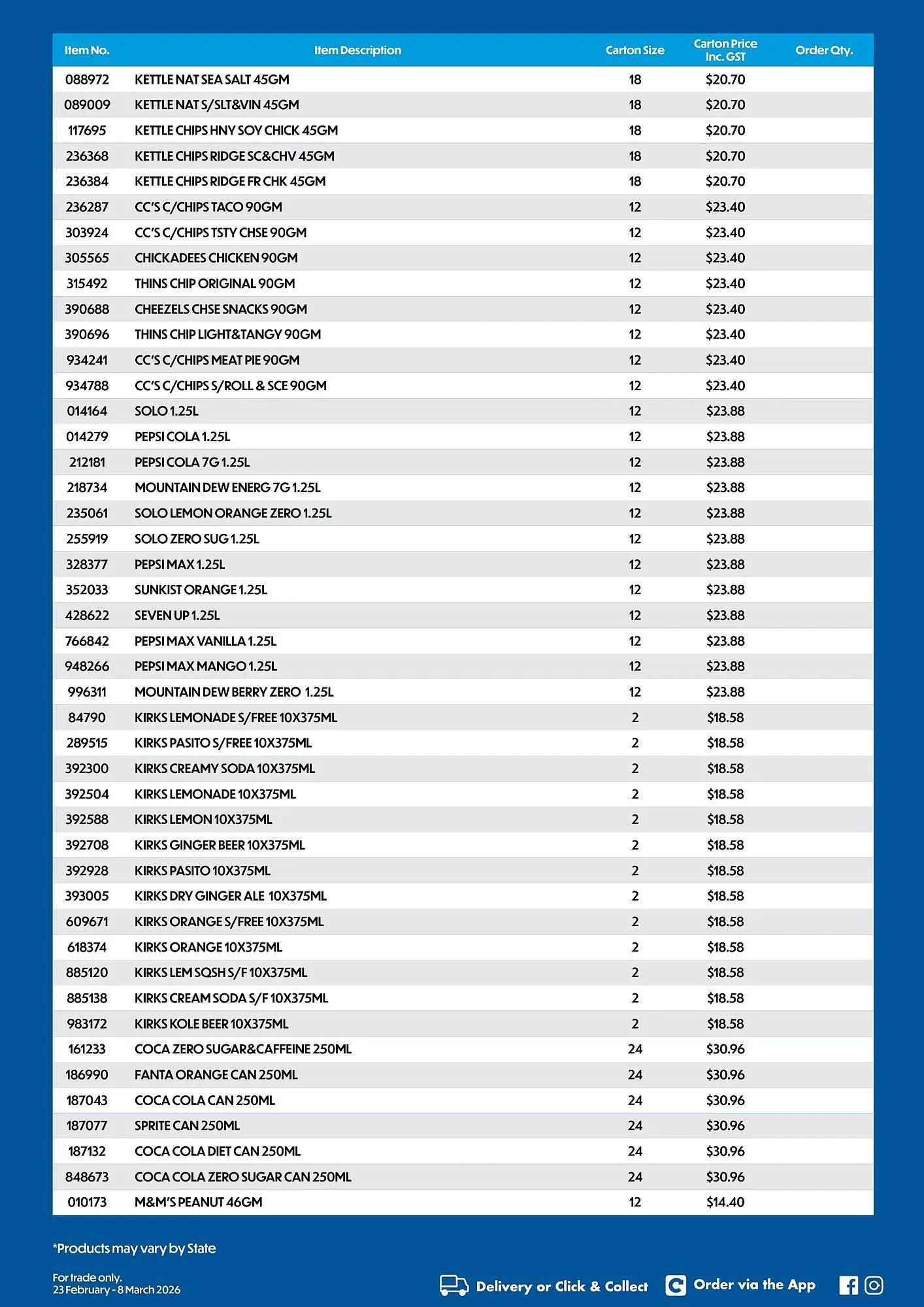 Campbells Wholesale catalogue - Catalogue valid from 23 February to 8 March 2026 - page 2