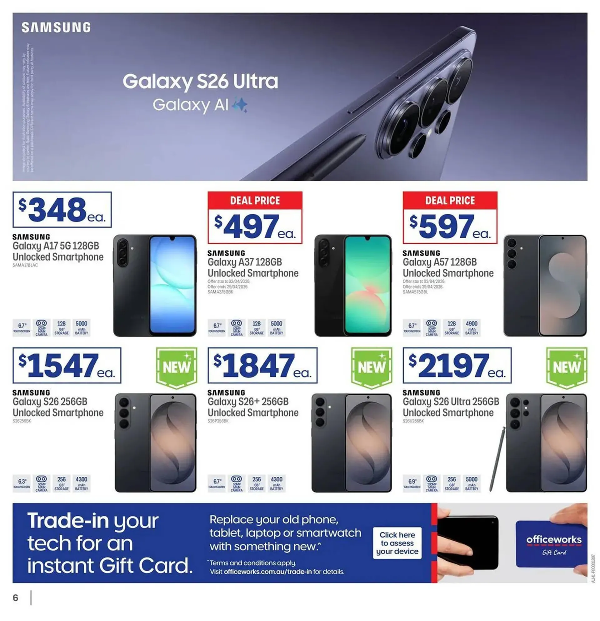 Officeworks catalogue - Catalogue valid from 30 March to 14 April 2026 - page 6