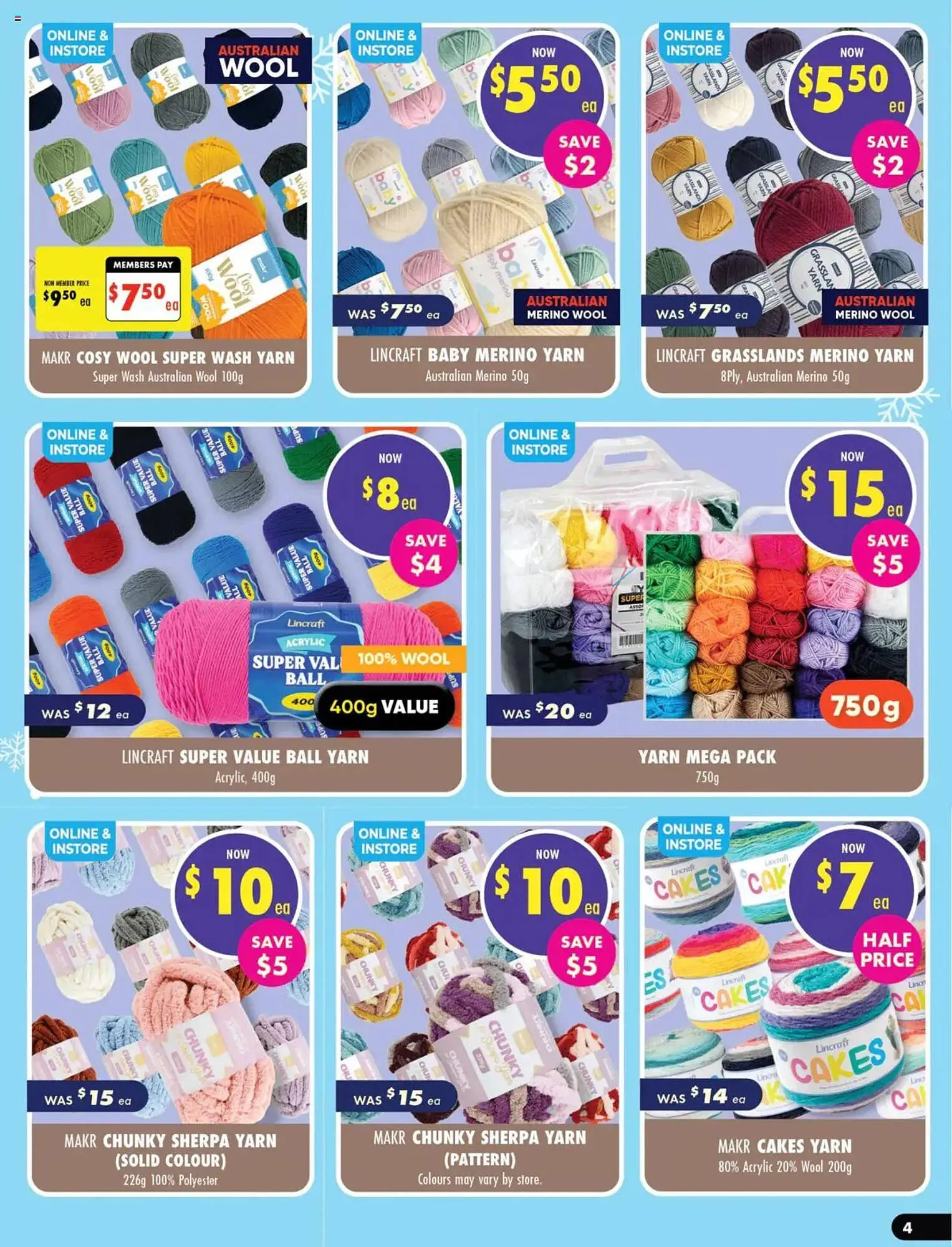 Lincraft catalogue - Catalogue valid from 28 April to 11 May 2025 - page 4
