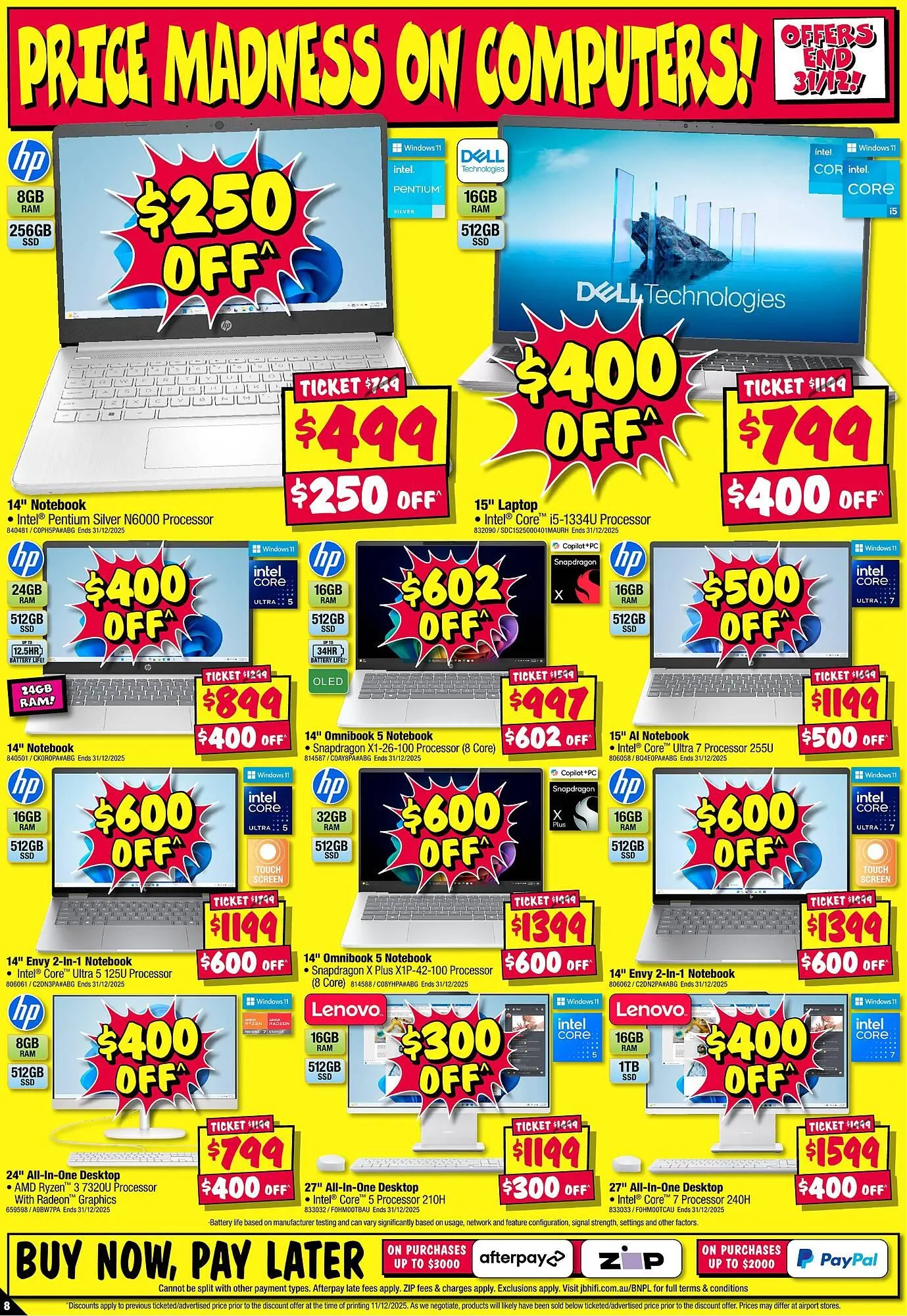 JB Hi-Fi catalogue - Catalogue valid from 18 December to 1 January 2026 - page 8