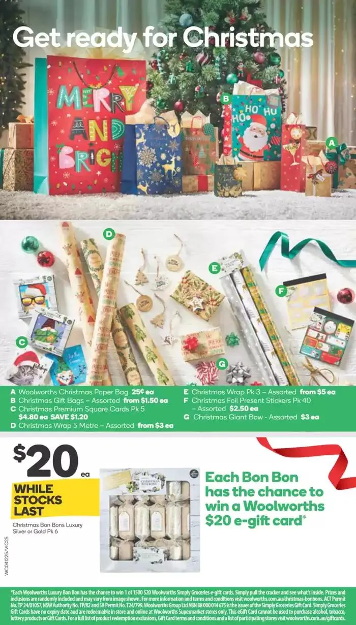 Weekly Specials - 04/12 - Catalogue valid from 4 December to 10 December 2024 - page 25