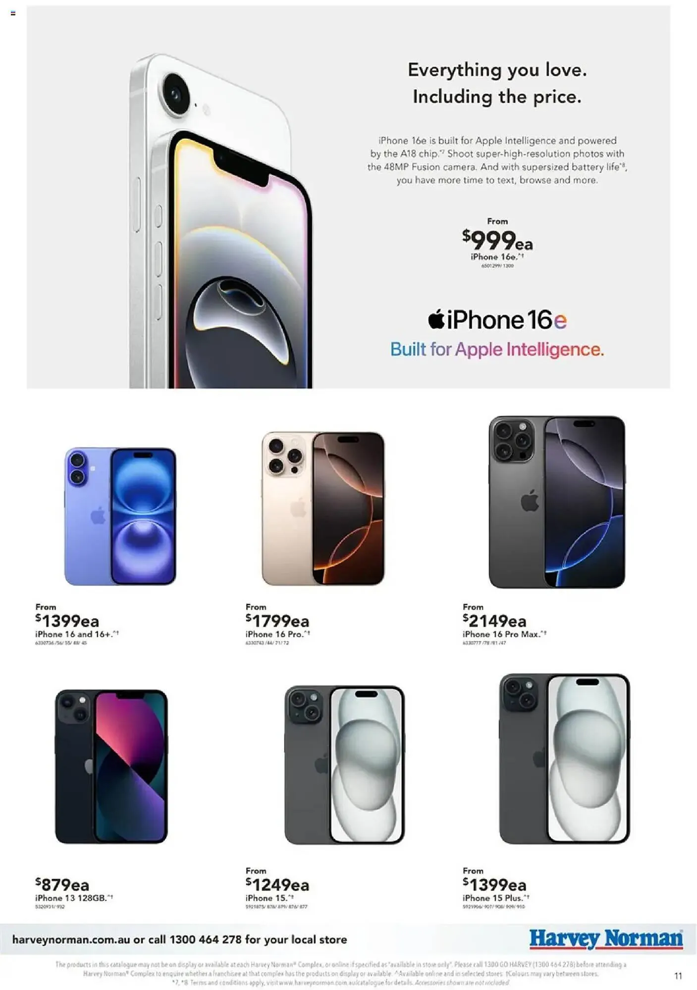 Harvey Norman catalogue - Catalogue valid from 9 July to 27 July 2025 - page 11