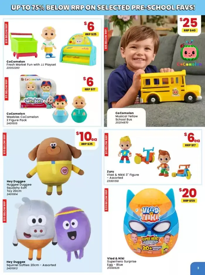 Hottest Toy Discounts - Catalogue valid from 2 April to 30 April 2025 - page 3