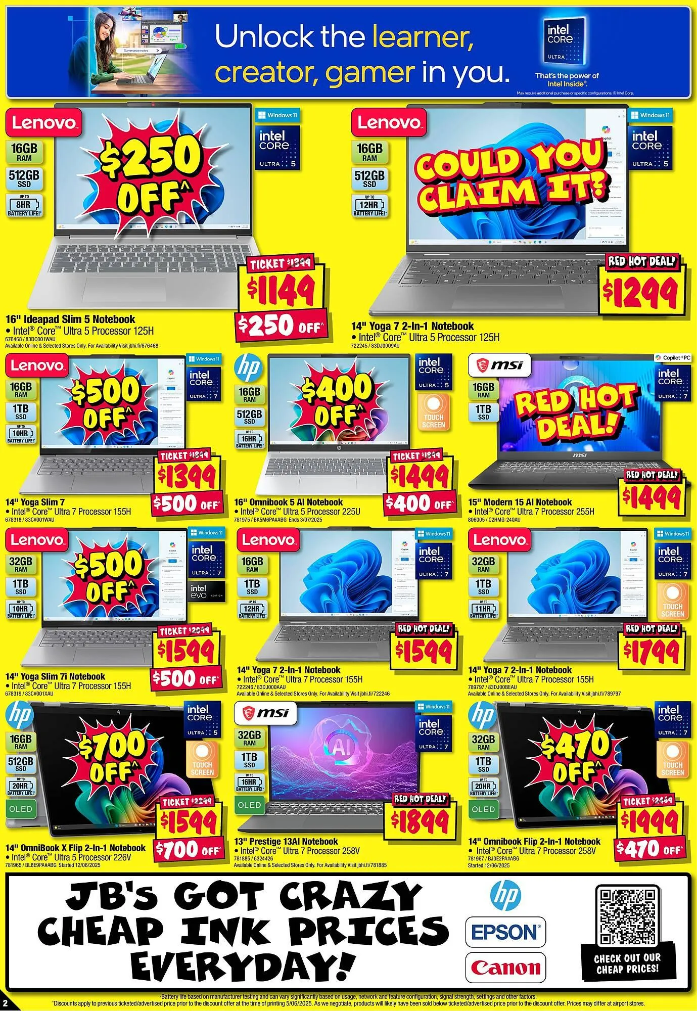 JB Hi-Fi catalogue - Catalogue valid from 19 June to 2 July 2025 - page 2